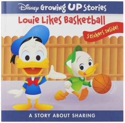 Cover for PI Kids · Disney Growing Up Stories: Louie Likes Basketball A Story About Sharing (Paperback Bog) (2020)