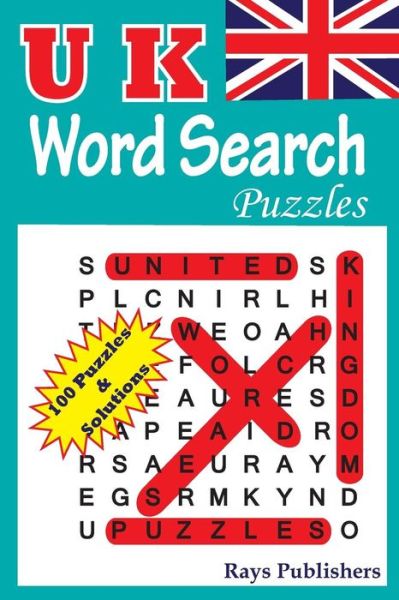 Cover for Rays Publishers · UK Word Search Puzzles (Paperback Book) (2015)