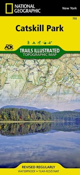 Cover for National Geographic Maps · Catskill Park: Trails Illustrated Other Rec. Areas (Landkart) (2023)