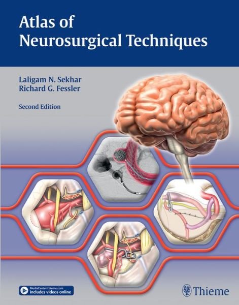 Cover for Laligam N. Sekhar · Atlas of Neurosurgical Techniques: Brain (Innbunden bok) (2015)