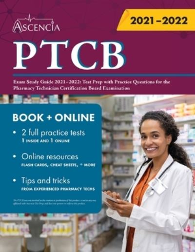 Cover for Falgout · PTCB Exam Study Guide 2021-2022: Test Prep with Practice Questions for the Pharmacy Technician Certification Board Examination (Paperback Book) (2021)