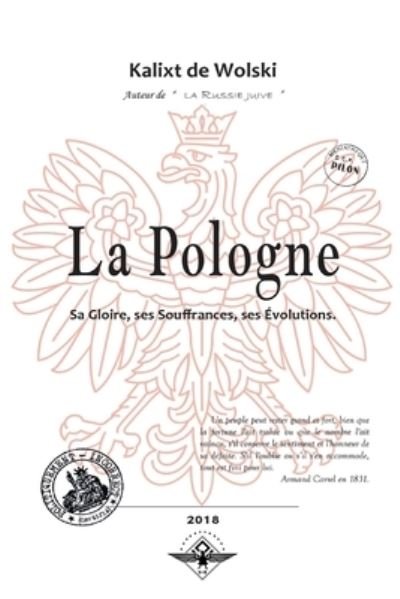 Cover for Kalixt de Wolski · La Pologne (Taschenbuch) (2018)