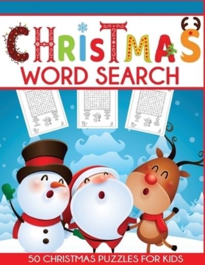 Cover for Blue Wave Press · Christmas Word Search Puzzles For Kids (Pocketbok) (2019)