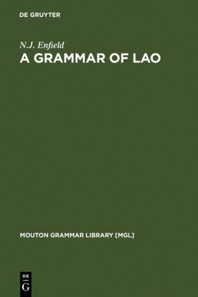Cover for N.J. Enfield · Grammar of Lao (Book) (2007)