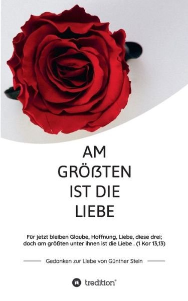 Cover for Stein · Am größten ist die Liebe - Gedank (Book) (2020)