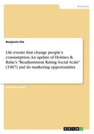 Cover for Dié · Life events that change people's co (Book) (2016)