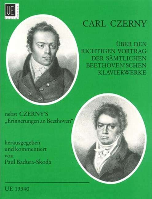 Cover for Carl Czerny · UEber den richtigen Vortrag der samtlichen (Bog) (2013)