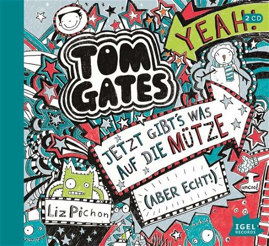 Tom Gates.jetzt Gibts Was Auf Die Mütze - Liz Pichon - Music - IGEL RECORDS - 9783731311881 - January 22, 2018