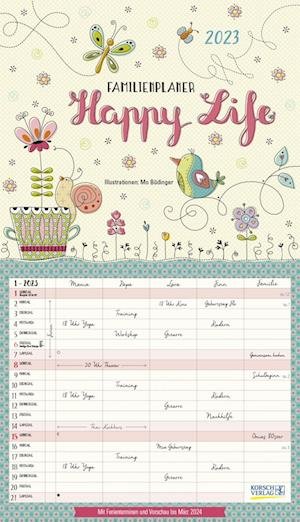 Cover for Mo Büdinger · Happy Life 2023 (Calendar) (2022)