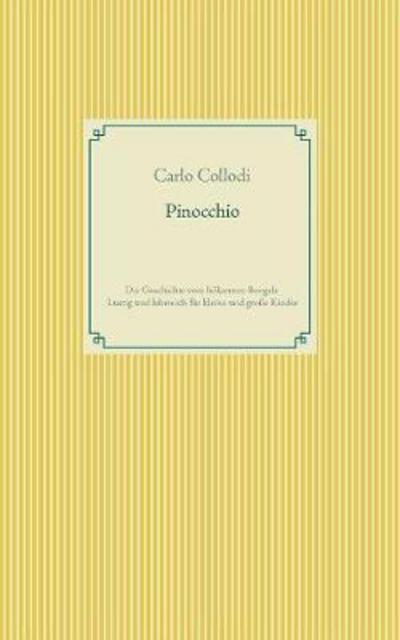 Cover for Collodi · Pinocchio (Book) (2018)