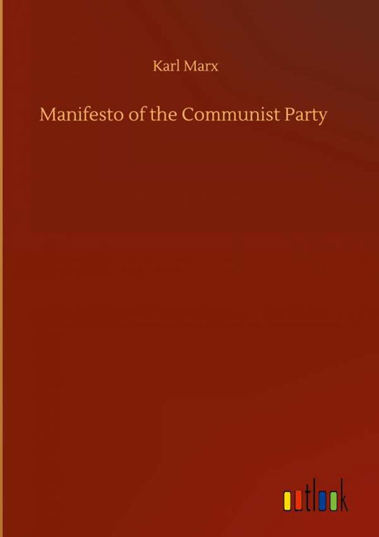 Cover for Karl Marx · Manifesto of the Communist Party (Hardcover bog) (2020)