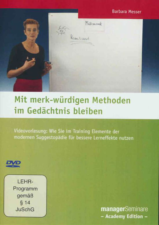 Cover for Messer · Mit merk-würdigen Methoden.,DVD (Buch)