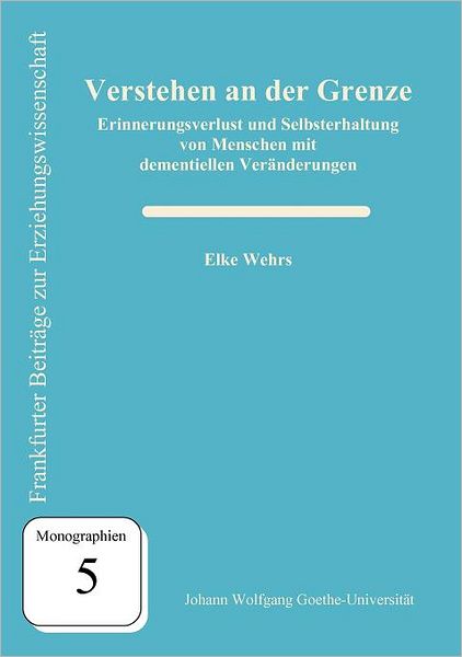 Cover for Elke Wehrs · Verstehen an Der Grenze (Paperback Book) [German edition] (2007)