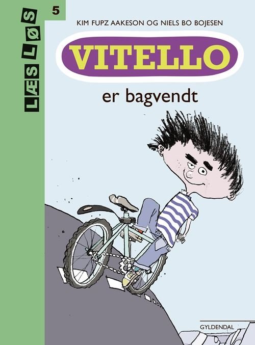 Cover for Kim Fupz Aakeson; Niels Bo Bojesen · Læs løs 5: Vitello er bagvendt (Bound Book) [1. Painos] (2023)