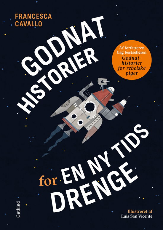 Cover for Francesca Cavallo · Godnathistorier for en ny tids drenge (Bound Book) [1. Painos] (2024)