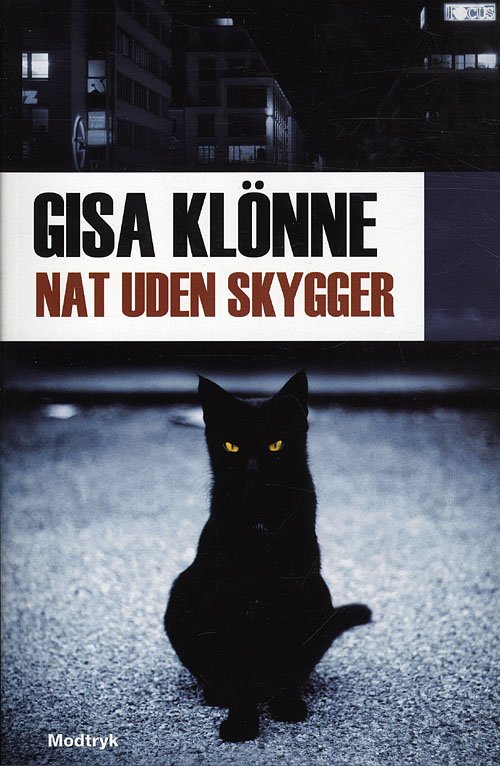 Cover for Gisa Klönne · Nat uden skygger (Sewn Spine Book) [1st edition] (2010)