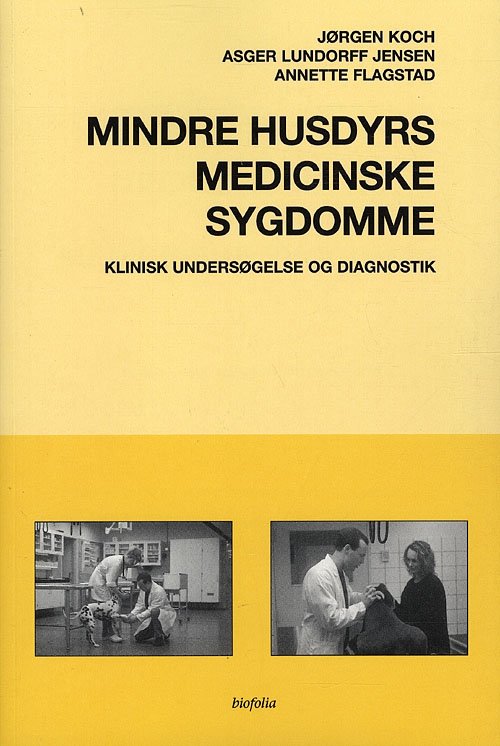 Cover for Asger Lundorff Jensen og Annette Flagstad Jørgen Koch · Mindre husdyrs medicinske sygdomme (Sewn Spine Book) [2. wydanie] (1996)