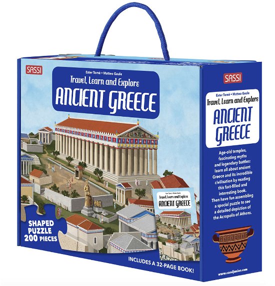 Cover for Matteo Gaule · Ancient Greece - Learn, Travel &amp; Explore (Paperback Book) (2022)