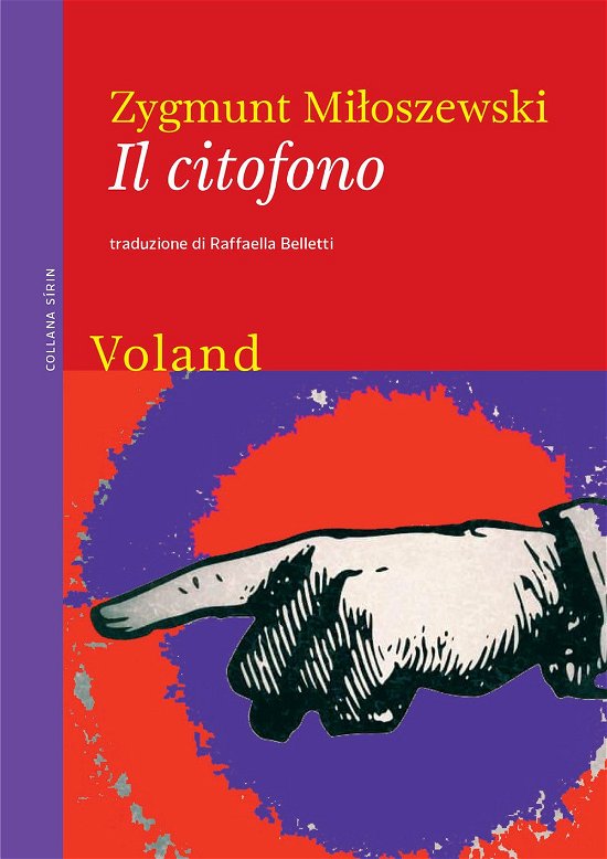 Cover for Zygmunt Miloszewski · Il Citofono (Buch)