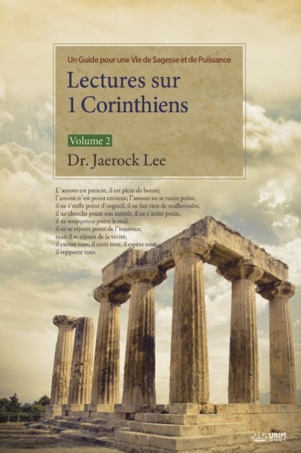 Cover for Jaerock Lee · Lectures Sur 1 Corinthiens : Volume 2 (Book) (2018)