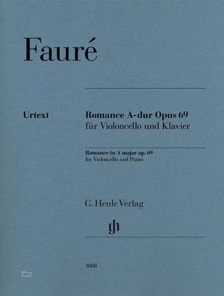 Cover for Fauré · Romance A-dur op. 69, Violoncello (Bog)