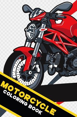 Cover for Ramou Zakari · Motorcycle coloring book (Paperback Book) (2020)