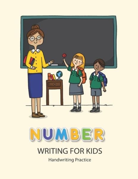 Cover for Thanasorn Tongmakkul · Number Writing for kids (Pocketbok) (2020)