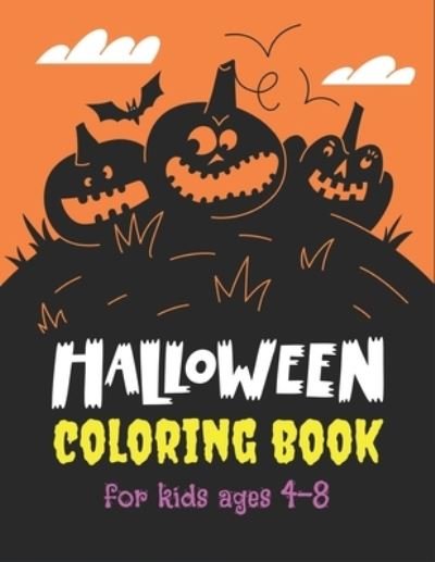 Cover for Mahleen Press · Halloween Coloring Book for Kids Ages 4-8 (Paperback Bog) (2020)