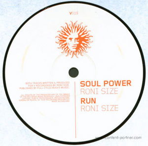 Run / Soul Power - Roni Size - Muzyka - v recordings - 9952381661881 - 12 sierpnia 2010