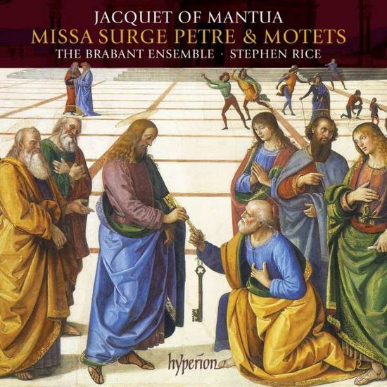 Cover for Brabant Ensemble &amp; Rice · Jacquet Of Mantuamissa Surge Petre (CD) (2015)