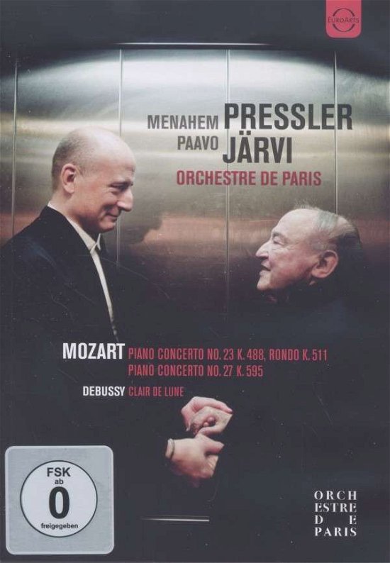 Cover for Mozart / Debussy · Mozart / Debussy: Piano Concertos Nos. 23 &amp; 27/rondo K. 511/claire De Lune [video] (MDVD) (2014)