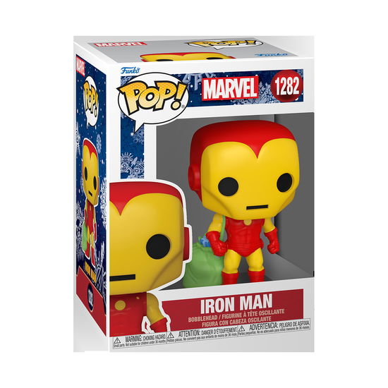 Holiday- Iron Man W/bag - Funko Pop! Marvel: - Koopwaar - Funko UK LTD - 0889698721882 - 12 oktober 2023