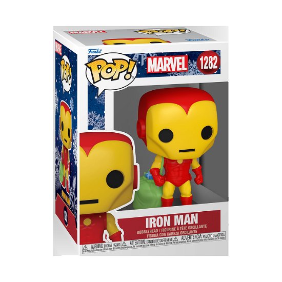 Cover for Funko Pop! Marvel: · Holiday- Iron Man W/bag (Funko POP!) (2023)