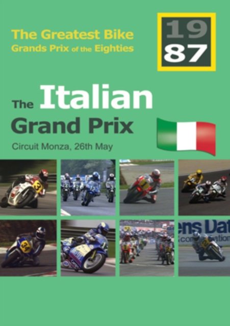 Cover for The Greatest Bike Grands Prix of the Eig · Bike Grand Prix - 1987: Italy (DVD) (2009)