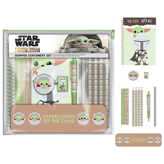 Star Wars The Mandalorian (Expressions Of The Child) Bumper Stationery Set - Star Wars: The Mandalorian - Boeken - PYRAMID INTERNATIONAL - 5051265738882 - 6 juni 2023