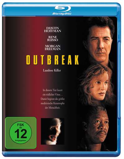 Dustin Hoffman,rené Russo,morgan Freeman · Outbreak: Lautlose Killer (Blu-Ray) (2013)