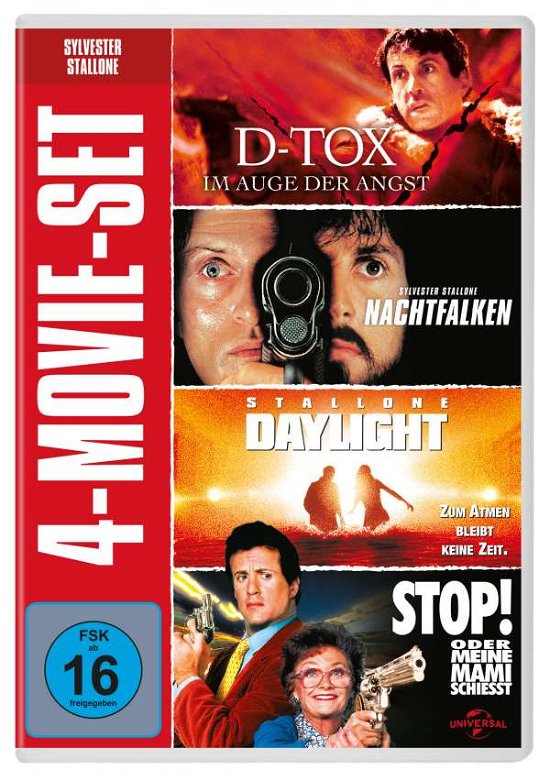Sylvester Stallone,4-Movie.4DVD.8301388 - Sylvester Stallone,tom Berenger,dina Meyer - Books - UNIVERSAL PICTURES - 5053083013882 - August 18, 2016