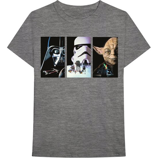 Star Wars Unisex T-Shirt: Tri VHS Art - Star Wars - Fanituote -  - 5056170677882 - 