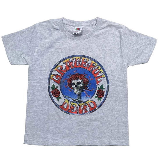 Grateful Dead Kids T-Shirt: Bertha Circle Vintage Wash (9-10 Years) - Grateful Dead - Koopwaar -  - 5056561008882 - 