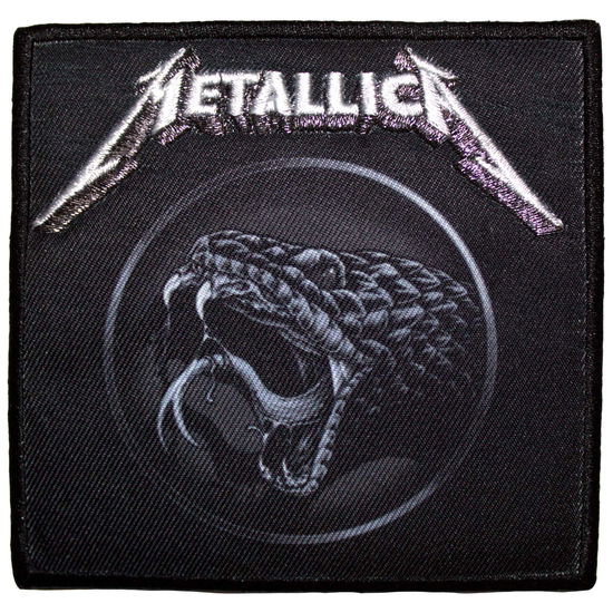 Metallica Standard Patch: Black Album Poster - Metallica - Merchandise -  - 5056737274882 - August 22, 2024