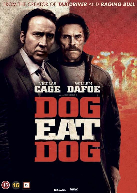 Cover for Nicolas Cage / Willem Dafoe · Dog Eat Dog (DVD) (2017)
