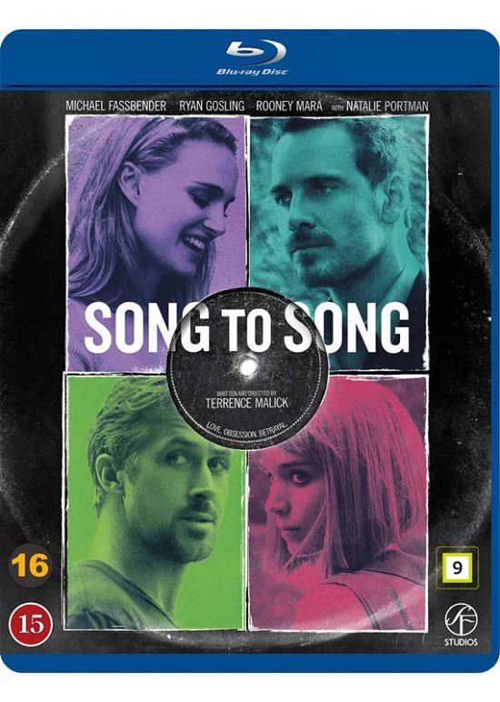 Song to Song - Michael Fassbender / Ryan Gosling / Rooney Mara / Natalie Portman - Film -  - 7333018009882 - 16 oktober 2017