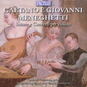 Cover for G. Meneghetti · Sonate E Concerti Per Violino (CD) (2012)