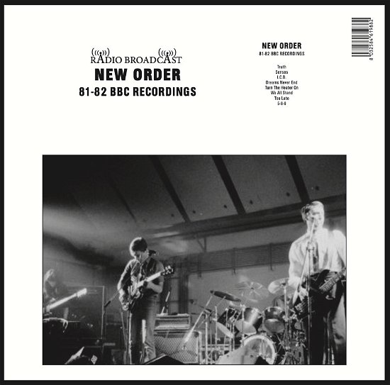 Cover for New Order · 81-82 Bbc Recordings (LP) (2023)