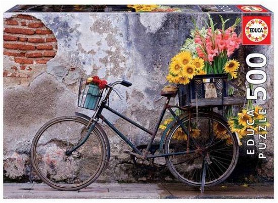 Bicycle with Flowers 500 Teile - Educa - Merchandise - EDUCA - 8412668179882 - January 31, 2020