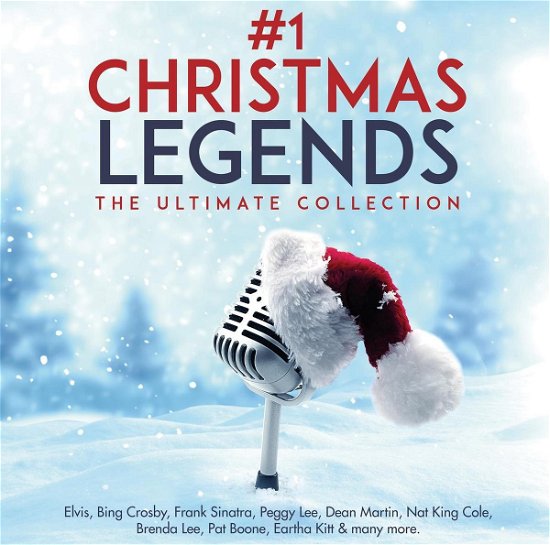 Cover for #1 Christmas Legends · Ultimate Collection The (CD) (2023)