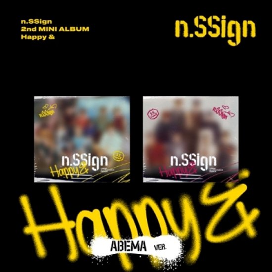 Cover for N.ssign · Happy &amp; (CD/Merch) [Random edition] [Abema #2 Version] (2024)