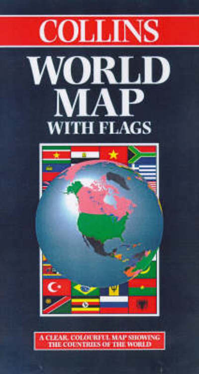 Cover for Not Known · World Map with Flags (Map) (1998)