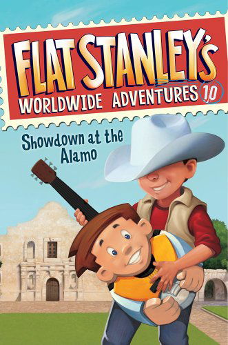 Cover for Jeff Brown · Flat Stanley's Worldwide Adventures #10: Showdown at the Alamo - Flat Stanley's Worldwide Adventures (Hardcover Book) (2013)