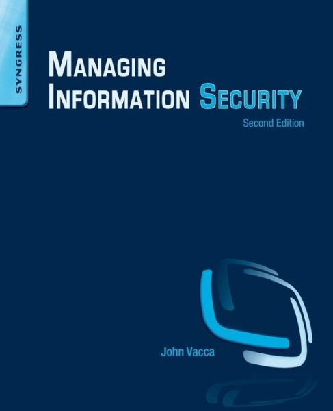 Cover for John Vacca · Managing Information Security (Paperback Book) (2013)